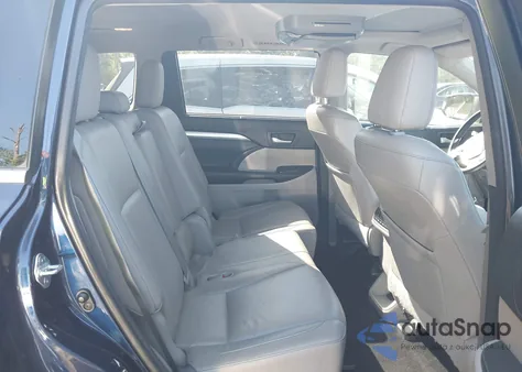 2015 Toyota Highlander Xle V6 from USA, damaged, VIN 5TDJKRFH0FS166525